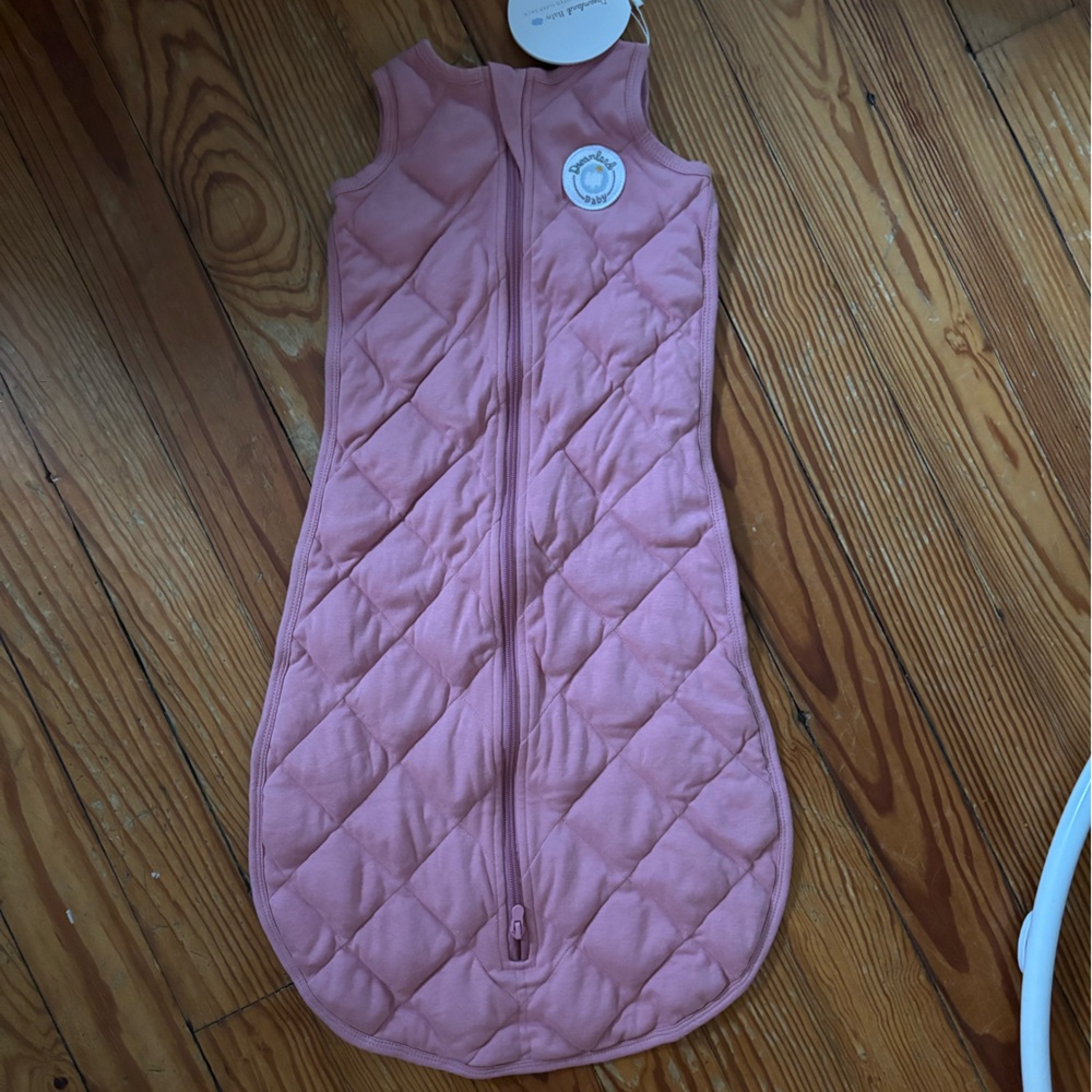 Cozy Pink Quilted Kids Sleeping Bag